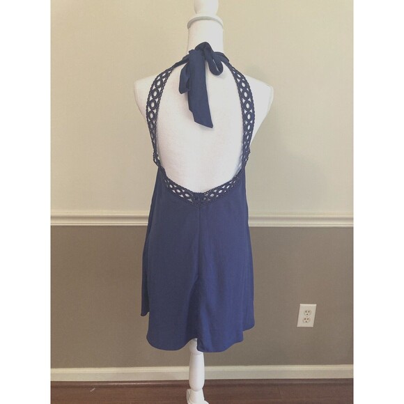 Lulus Any Sway Shape or Form Dress Halter Crochet Lace - Picture 5 of 10